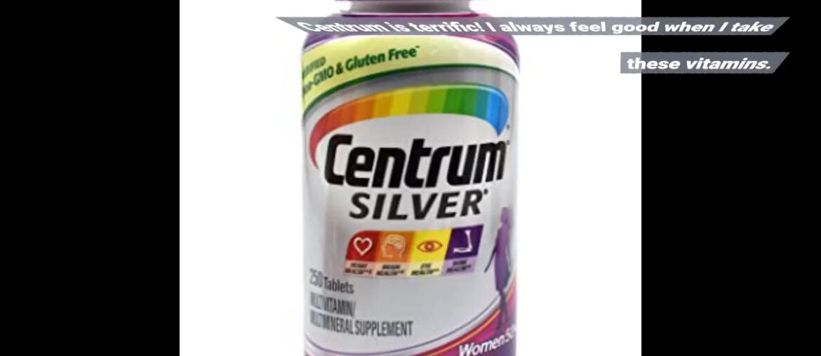 Centrum Silver Women (100 Count) Multivitamin / Multimineral Supplement Tablet, Vitamin D3, Age...