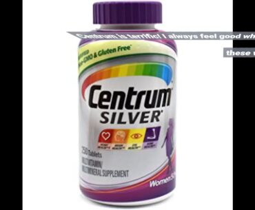 Centrum Silver Women (100 Count) Multivitamin / Multimineral Supplement Tablet, Vitamin D3, Age...