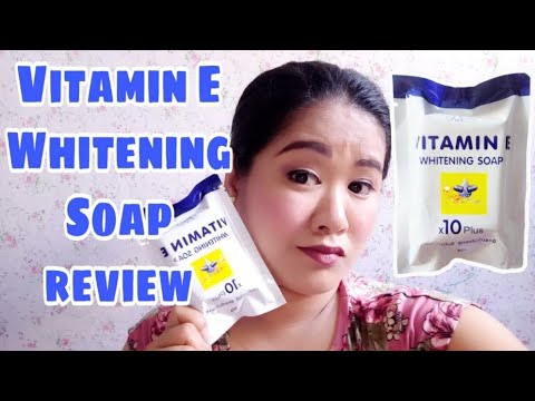 VITAMIN E WHITENING SOAP x10/Thailand Soap Review/10 Day Test/Kathya's Vlog