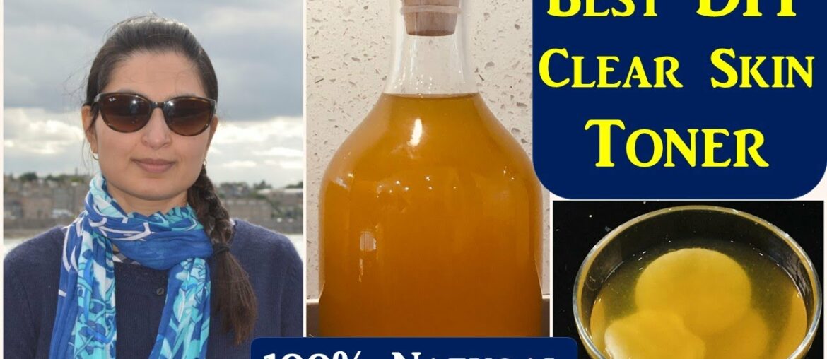 Glass Skin DIY VITAMIN C TONER (Dry, Normal + Oily Skin) / Make Natural Toner At Home for Clear Skin