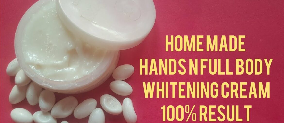 Vitamin E Homemade Whitening Cream for Hands