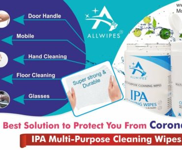 Best Solution To Protect You from Corona Virus | IPA Multipurpose Cleaning Wipes -  ALLWIPES