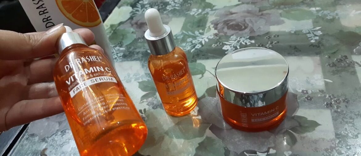 Honest Review: Dr. Rashel Skin care products Vitamin C range