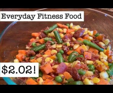 Bacon and Mixed Vegetables - Everyday Fitness Food