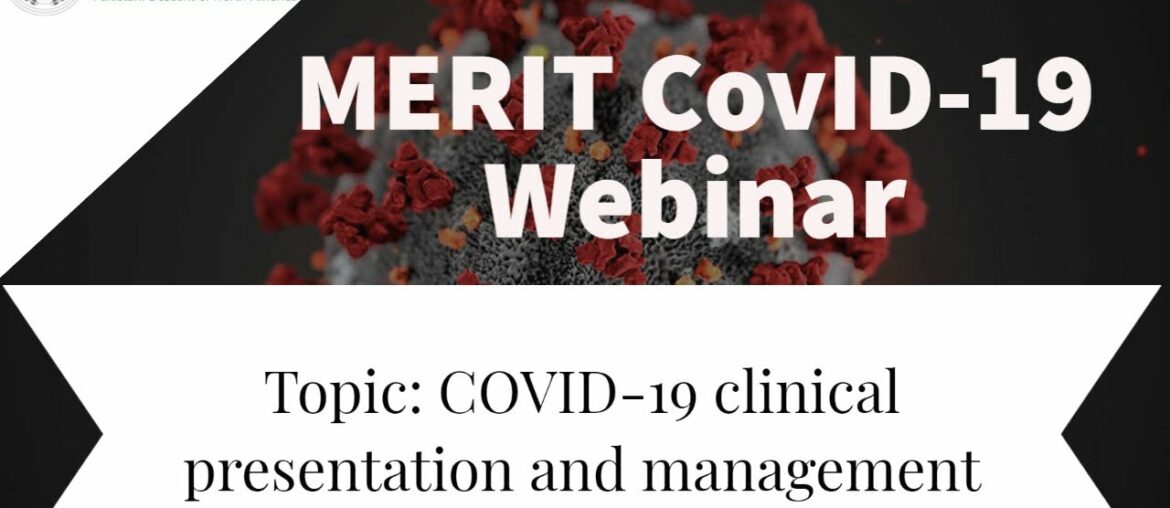 MERIT CovID-19 Webinar Day 1 March 31st 2020