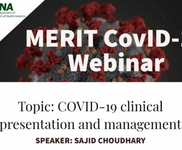 MERIT CovID-19 Webinar Day 1 March 31st 2020