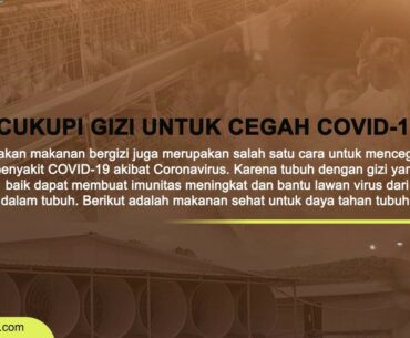 Makan Makanan Bergizi Untuk Cegah Corona #Covid19