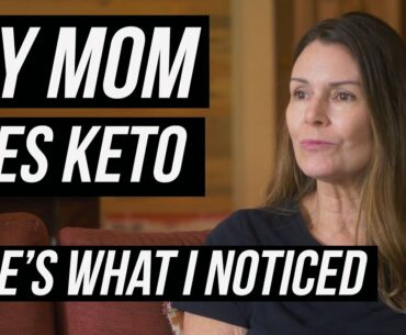 My Mom Drops Sugar, Tries Keto Diet | Results After 5 Weeks