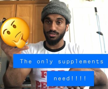 THE ONLY SUPPLEMENTS YOU NEED FOR MAXIMUM GAINZ!!!