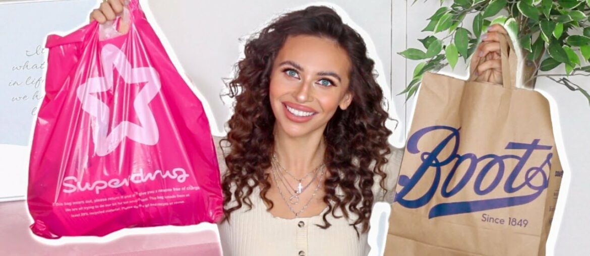 HUGE BOOTS & SUPERDRUG HAUL.. Affordable Makeup & Skincare!!(post lockdown)| Imogenation