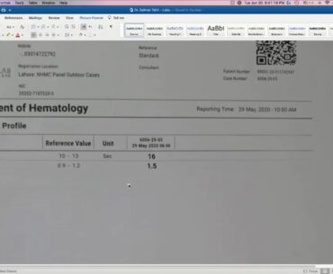 A Rare Case of Meningitis - Labs