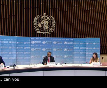 Live from WHO Headquarters - COVID-19 daily press briefing 22 MAY 2020