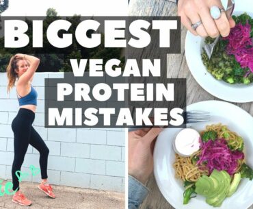 3 BIGGEST VEGAN PROTEIN MISTAKES WOMEN MAKE | VITAMIN KATIE