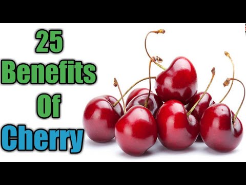 Cherry health benefits in English | Vitamin A | Nutrition | Mineral | Calories | Healthy Fruit