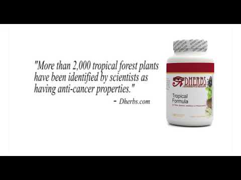 An herbal supplement consisting of herbs and vitamins from tropical areas around the world that