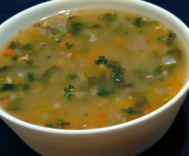 Lemon coriander soup | Vitamin C rich lemon coriander soup recipe| immunity booster soup |