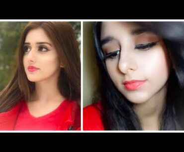 Jannat mirza Inspired Makeup look|| Tiktok ||Danialit