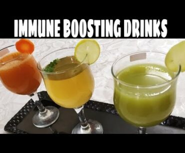 TOP 3 DRINKS TO BOOST YOUR IMMUNITY - HOW TO BOOST NATURAL IMMUNITY  DURING COVID - 19 |