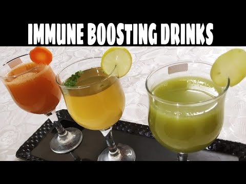 TOP 3 DRINKS TO BOOST YOUR IMMUNITY - HOW TO BOOST NATURAL IMMUNITY  DURING COVID - 19 |