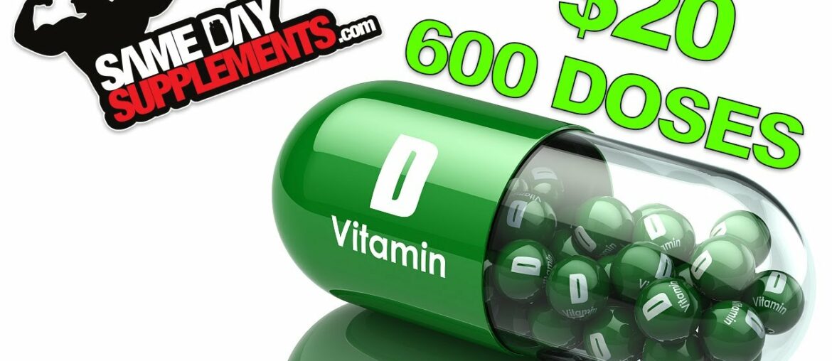 Vitamina D 600 Softgels Por $20 - Sameday Supplements