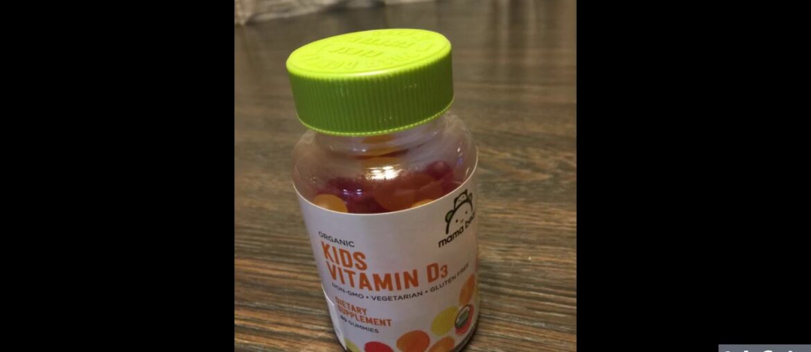 Review: Amazon Brand - Mama Bear Organic Kids Vitamin D3 25 mcg (1000 IU) per serving, Bone and...