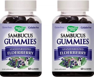 Review: Nature's Way Sambucus Elderberry Gummies, Herbal Supplements with Vitamin C and Zinc, G...