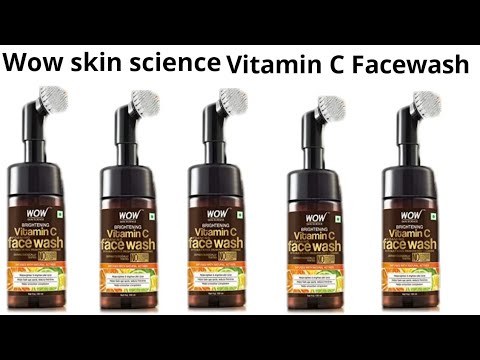 Wow skin science vitamin c foaming facewash review|Beauty secret by samira