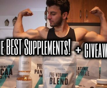 The BEST Supplements!  + GIVEAWAY