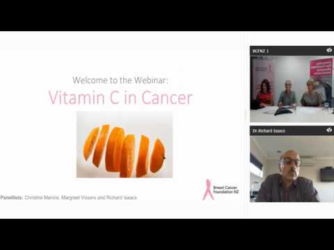 BCFNZ Webinar: Vitamin C in Cancer