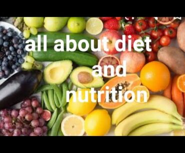Diet and nutrition|| balanced diet|| sports diet for sports players.