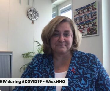 Live Q&A on HIV during #COVID19. #AskWHO