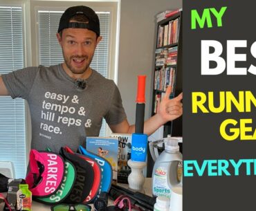 MY BEST RUNNING GEAR! Shoe ROTATION, NUTRITION, RECOVERY, CLOTHING, BOOKS, PODCASTS, HEADPHONES!