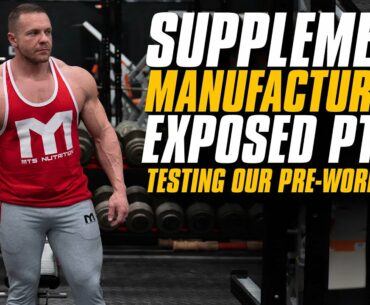 Supplement Manufacturing Exposed Part 5 - Putting Our Preworkout to the Test in the Gym!