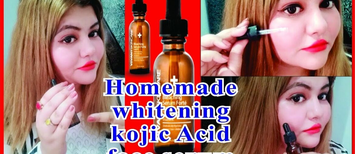 summer whitening kojic Acid serum|hindi urdu|| beauty tips by haram