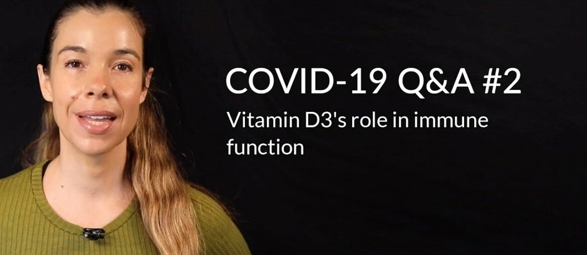 Vitamin D3's role in immune function | Rhonda Patrick