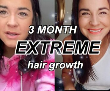 HOW I GREW MY NATURAL HAIR SO QUICKLY // fast natural hair growth tips