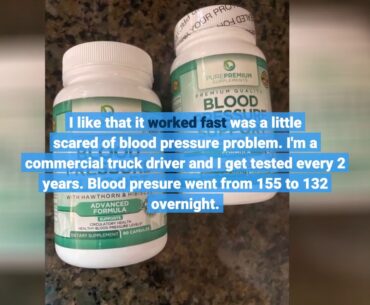 Check More Reviews: Premium Blood Pressure Support Supplement by PurePremium with Hawthorn & Hi...