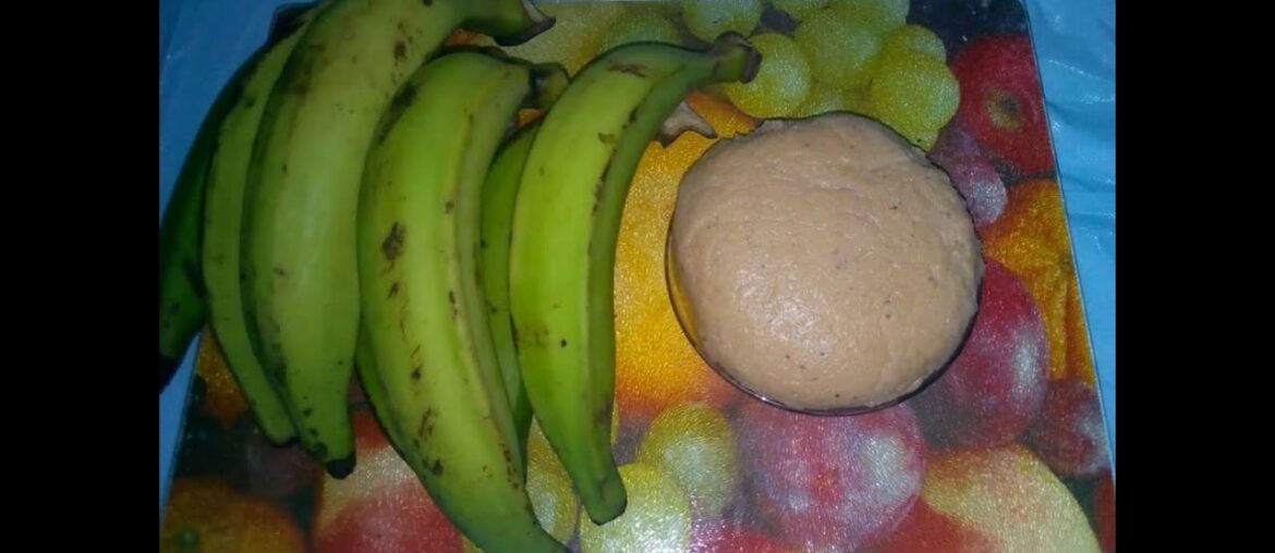 How I Prepare  Unripe (Green) Plantain Swallow  -  1 #Swallow #UnripePlantain #Food #Health #Covid19