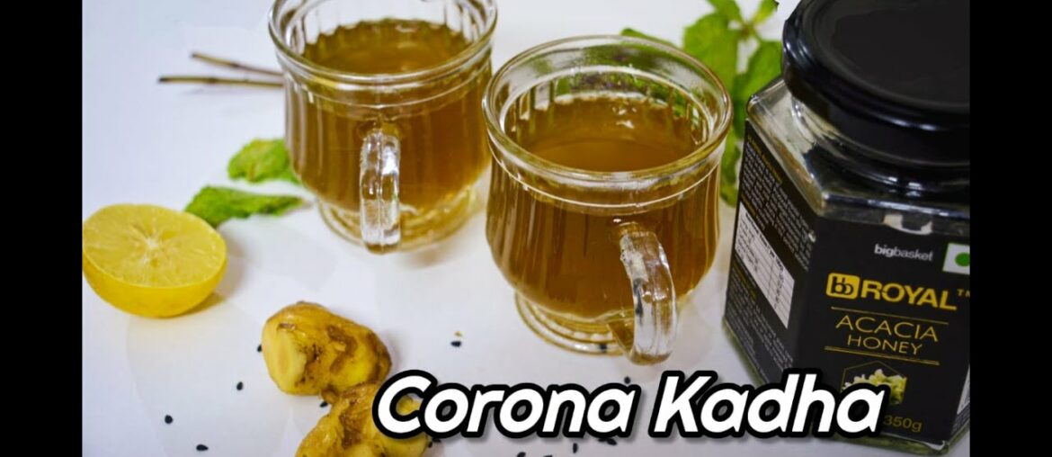 corona kadha |how to make  corona kadha at home | immunity booster | covid-19 vaccine | zaykazone