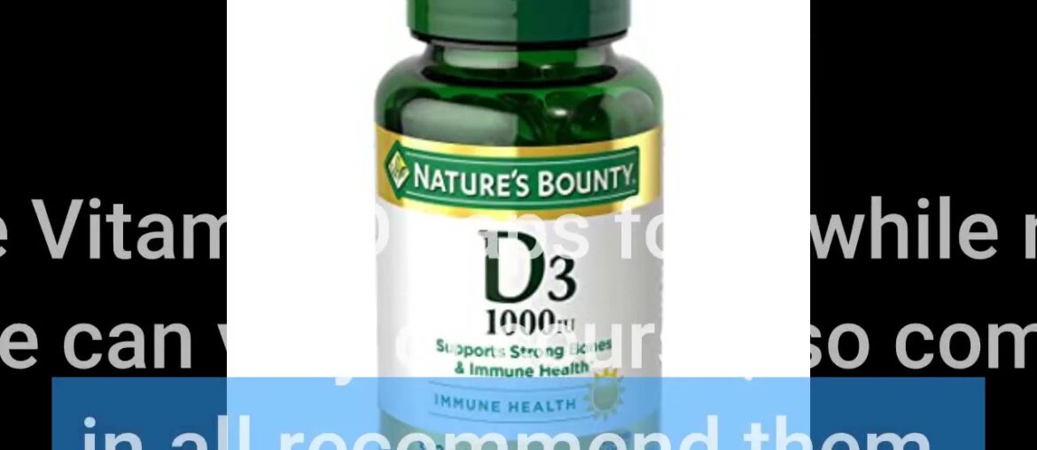 Review: Vitamin D by Nature's Bounty, Supports Immune Health & Bone Health, 2000IU Vitamin D3,...