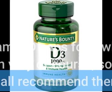 Review: Vitamin D by Nature's Bounty, Supports Immune Health & Bone Health, 2000IU Vitamin D3,...