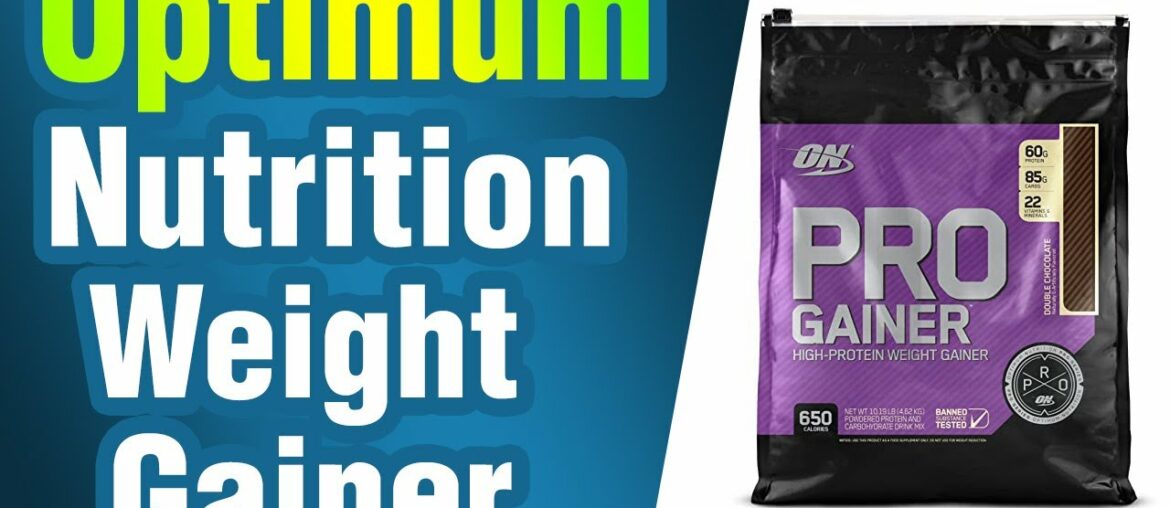 Optimum Nutrition Pro Gainer Weight Gainer Protein Powder,Vitamin C and Zinc for Immune Su