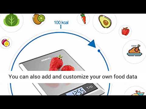 RENPHO Smart Nutrition Food Scale, Bluetooth Digital Kitchen Scale with Nutritional Calculator