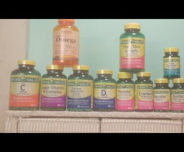 Vitamins & Supplements I Picked Up At Walmart | Live Stream