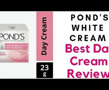 Pond's White Beauty Spot Less Fairness Day Cream Review + Live Demo