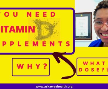 YOU need Vitamin D Supplements - Why and What Dose?