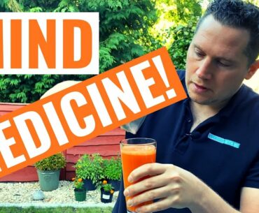 MIND MEDICINE - A Juice Recipe for Mental Health | Reduce levels of Stress, Anxiety and Depression