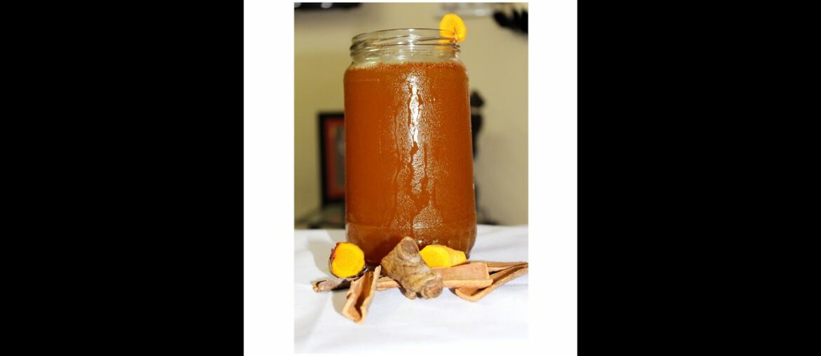 Immunity Boosting and Detox Ice Tea/ Drink daily to fight against COVID19 /pompy's kitchen