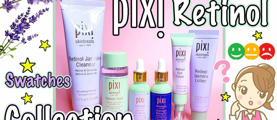 Pixi Beauty #Retinol Collection! #swatches and #firstimpression #skincare #pixi #pixibeauty #jasmine