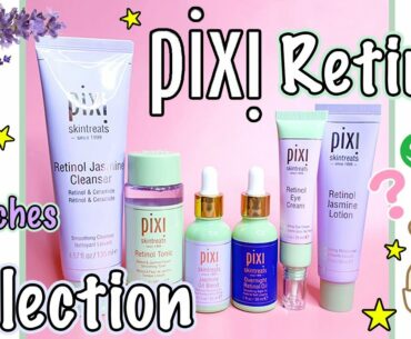 Pixi Beauty #Retinol Collection! #swatches and #firstimpression #skincare #pixi #pixibeauty #jasmine